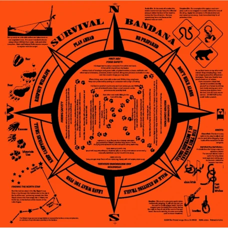Survival Skills Bandanna